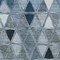 Homeroots 8' X 10' Denim Blue And Sky Blue Geometric Washable Indoor Outdoor Area Rug 583025 - alternate 9