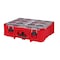Milwaukee Tool Deep Compartment Box with 2 compartments, Plastic, 7.0 in H x 19.7 in W 48-22-8432 - alternate 1