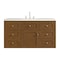 James Martin Vanities Laurent 48" Single Vanity, Honey Oak w/ 3 CM White Zeus Silestone Top 545-V48-HNO-3WZ - alternate 4