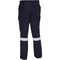 Bisley Dual-Certified AR/FR Ripstop Industrial Taped Cargo Pant, Industrial Wash Durable 385MFRCS-NV/3434 - alternate 2