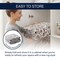 Jonathan Y Subtlety Medallion All-Over Floral Border Non-Slip Washable Rose Clay/Ivory 4ft x 6ft Area Rug WSH504H-4 - alternate 2