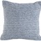 Homeroots Set of Two Blue Chevron Cotton Throw Pillows, 2PK 554596 - alternate 1