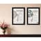 Homeroots Set Of Two Life or Home 2 Black Framed Print Wall Art, 2PK 406014 - alternate 3