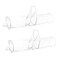 Elf Stor Wrapping Paper Storage Bags Clear Totes with Handles for Organizing 30in Rolls, 2PK 83-DT5053 - alternate 2