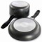 Oster Clairborne 7 Piece Non Stick Aluminum Cookware Set in Granite Grey 82931.07 - alternate 6