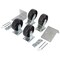 Vestil H-Style -100 & -150 Hopper Glass-Filled Caster 4 Piece 4800 lb 6 x 2, PK4 H-CK4-GFN6-2 - alternate 1