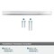 Amerock Monument 6-5/16 inch (160mm) Center-to-Center Polished Nickel Cabinet Pull, 10PK 10VMP36572PN - alternate 2