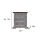 Homeroots 32" Gray Three Drawer Nightstand 527065 - alternate 3