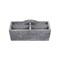 Homeroots 14" Gray Solid Wood Box 488019 - alternate 3