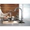 Delta Trinsic Single Handle Pull-Down Kitchen Faucet with Touch2O Technology 9159T-AR-DST - alternate 5