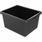 Storex Classroom Storage Bin, Plastic, Black, 3 PK 61466U06C - alternate 1