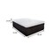 Homeroots 14" Hybrid Pocket Coil Copper Infused Gel Memory Foam Mattress 391628 - alternate 5
