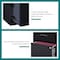 Space Solutions 14.25 in W 2 Drawer Vertical File Cabinet, Black 14341 - alternate 8