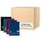 Roaring Spring Subject Wirebound Notebooks, 10.5"x8", 120 sht, Asstd. Cover Colors, College Rule w/Margin, PK12 10381CS - alternate 1