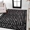 Jonathan Y Ziri Moroccan Geometric Black/Cream 5 ft. x 8 ft. Area Rug MOH210C-5 - alternate 6
