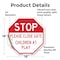 Signmission Stop Please Close Gate Children at, 18 Inch X 18 Inch, Vinyl Decal OC-D-18-270 - alternate 3