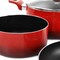 Oster 7 Piece Non Stick Aluminum Cookware Set in Red 128653.07 - alternate 5