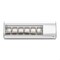 Koolmore 60 in. Glass Sushi Countertop Display Refrigerator with 6 Stainless Steel Trays in White KM-SR60-WH - alternate 5