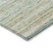 Homeroots 5' X 8' Mint Green Striped Washable Indoor Outdoor Area Rug 607963 - alternate 3