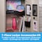 Lockermate By Bostitch Adjust-A-Shelf 6-Piece Locker Accessories Set, Black 50924KIT-BLK - alternate 4
