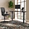We'Re It Electric Sit Stand Desk, 46.25 H, 24 W X Laminate wood, metal, Black, Walnut Block VL22BLK7224-WNB - alternate 5