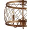 Jonathan Y Eleanor 15" 3-Light Metal LED Semi Flush Mount Ceiling Light, Antiqued Gold JYL9037A - alternate 6