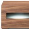 Homeroots 16" Wood Lighted Two Drawer Nightstand 473032 - alternate 5