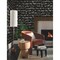 York Wallcoverings Brushed Ink Black Wallpaper Sample OI0651SAM - alternate 3