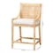 Bali & Pari Alexis Natural Rattan Counter Stool 267-14623-ZORO - alternate 5