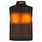 Milwaukee Tool Axis Heated Vest, Polyester, 2 to 8 hours Heating Time, 3 Heat Settings, Brown, M M300N-21M - alternate 1