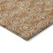 Homeroots 8' X 10' Terra Cotta Copper And Beige Geometric Washable Indoor Outdoor Area Rug 583399 - alternate 3