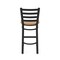 Holland Bar Stool Co 30" Stationary Bar Stool, Black Wrinkle, Med Oak Seat 40030BWMedOak - alternate 6