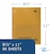 Roaring Spring Case of Wirebound Notebooks, 11"x8.5", 80 sheets of Green-tint Paper, 5x5 graph, brown kraft cover, PK24 11209cs - alternate 7