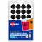 Avery Dennison Label, 0.75", Round, Black, PK1008 05459 - alternate 1