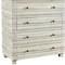 Homeroots 60" White Wash Solid Wood Seven Drawer Dresser 489214 - alternate 4