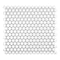 Apollo Tile Cirkel 11.46 in. x 12.4 in. Glossy White Porcelain Mosaic Wall and Floor Tile 9.87 sqft/case, 10PK ORB8801WTGA - alternate 1