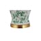 Jonathan Y Penelope 22" French Country Cottage Ceramic/Iron Chinoiserie Ginger Jar LED Table Lamp, White/Green JYL3005B - alternate 6