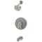 Symmons Single Handle Wall Mount Tub and Shower Trim Kit with Diverter Lever - Valve Not Included S5592STN15TRM - alternate 1