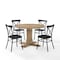 Crosley Joanna 5-Piece Round Dining Table Set W/Camille Chairs KF20007RB-MB - alternate 1