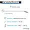 Kable Kontrol Fuel Line Radius Cable Zip Ties, 4 in L, 0.81 in Max Bundle Dia., Black, Nylon 6-6, 18 lbs Strength flct-04-18-100-bk - alternate 5
