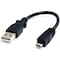 Startech.Com StarTech.com 6in Micro USB Cable - A to Micro B UUSBHAUB6IN - alternate 1