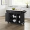 Crosley Cambridge Stone Top Full Size Kitchen Island/Cart KF30005DBK - alternate 6