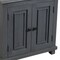 Homeroots 28" Distressed Gray Solid Wood Nightstand With Storage 555410 - alternate 5