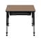 Regency Adjustable Height Classroom School Desk W/ Book Storage, 26 in W X Metal, Plastic, Laminate RSDBX18526NO - alternate 6