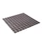 Apollo Tile Ash Gray 11.8 in x 11.8 in Glass Matte Floor and Wall Mosaic Tile 9.67 sqft/case, 10PK APLA88098M 1X1A - alternate 2
