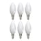 Bulbrite 40-Watt Dimmable (E12) Candelabra Screw Base Milky Filament B11 LED Light Bulb, 3000K, 4PK 862689 - alternate 1