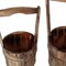 Homeroots Set of Two Brown Solid Wood Garden Accents Accessories 274841 - alternate 4