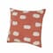Homeroots Set of Two 20" Orange And Natural And Orange Polka Dot Cotton Throw Pillows with Pompoms, 2PK 588381 - alternate 4