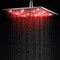 Alfi Brand Polished Chrome 12" Square Multi Color LED Rain Shower Head LED12S-PC - alternate 8