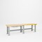 Pucel Hardwood Top Hydraulic Bench, 30 in W x 96 in D x 29 in to 41 in H, Gray HBW-3096-E12 - alternate 1